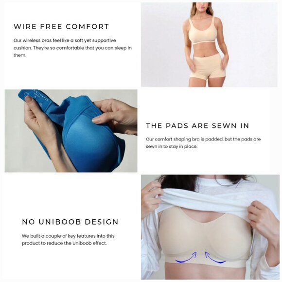 'UNDEROUTFIT' COMFORT SHAPING WIRELESS BRA - Picture 14 of 16